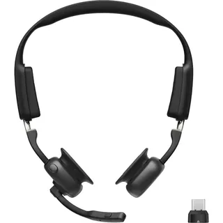 Shokz Openmeet USB-C Dongle (ANC, Kabellos), Kopfhörer, Schwarz