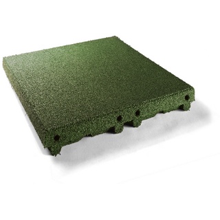 TERRASOFT Fallschutzplatte, BxHxL: 50 x 6,5 x 50 cm, Fallhöhe: 2,00 m, Gummi/Kautschuk