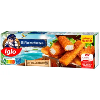 Iglo MSC Fischstäbchen 15 Stück 450 g