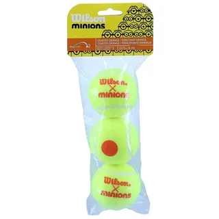 Wilson Tennisbälle - Wilson - Minions Stage 2 3 Stück, WR8202601001 Yellow