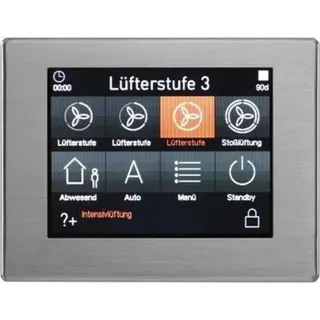 Zehnder Bedieneinheit TFT Edelstahl RD