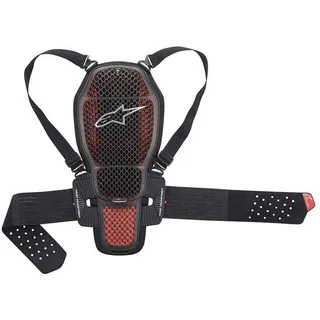 Alpinestars Nucleon KR-1 Cell Rückenprotektor - Grau/Rot/Schwarz / XL
