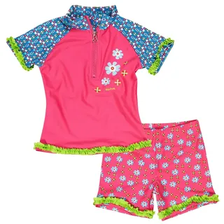 Playshoes UV-Schutz Bade-Set Blumen, 74/80