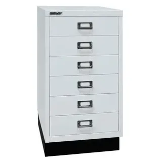 BISLEY MultiDrawer Schubladenschrank 34,9 x 43,2 x 67 grau