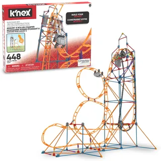 K'NEX Achterbahn-Baukasten 448-tlg.