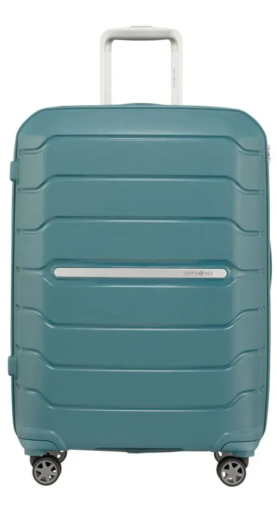 Samsonite Flux Spinner 68/25 Exp Arctic Blue 885381014 Koffer mit 4 Rollen Koffer