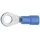 Klauke 6304 Ringkabelschuh Querschnitt max 2 50mm2 Loch-Ø 4 3mm Teilisoliert Blau