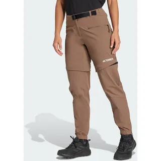 adidas Terrex Utilitas Hiking Zip-off Hosen - Earth Strata - 36