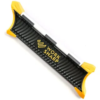 WORK SHARPTM® Guided Field Sharpener - Outdoor Messer-Schärfer für unterwegs - Diamant Taschen-Schleifer mit Winkel-Führung 20° - Hochwertiger Schärfer