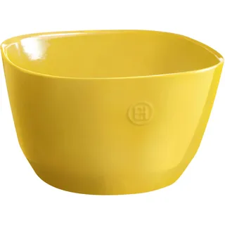 Emile Henry Große Salatschüssel, Keramik, 5,5 l, Gelb Provence