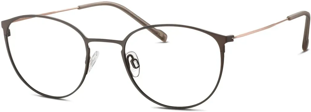 Brille TITANFLEX 820841 20 kaffee matt/roségold Gr. 49-20