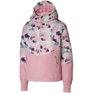 CRIVIT Kinder Skijacke (146/152, Muster/rosa)