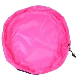 Wisafory Spielzeug Aufbewahrung Sack Aufbewahrungstasche für Spielzeug Kinder Spieldecke Aufräumsack Spielsack Aufbewahrung Teppich Kinderspielzeug Aufbewahrungsbeutel Rose Durchmesser 1.5m