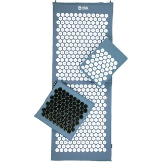 Bodhi Vital Akupressur DELUXE-Set XL blau, Matte, Kissen, Fußmatte Soft & Tasche 1 St Set