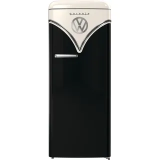 OBRB615DBK Retro-Kühlschrank (247 l, 1525 mm hoch, Schwarz)
