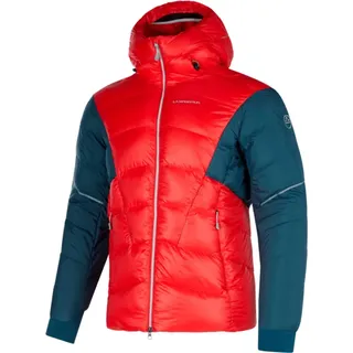 La Sportiva Supercouloir 1000 Down Jkt Daunenjacke Poppy/Storm Blue S