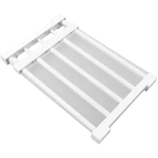 Verstellbares Schrank-Spannregal, multifunktionales DIY-Schrank-Trennregal, hohe Härte, nagelfrei, einfache Installation für zusätzlichen Platz, erweiterbar für die(38-55 cm / 15-21,7 Zoll Länge)