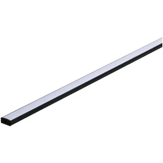 Paulmann Base Profil 1 m mit Weißem Diffusor eloxiert