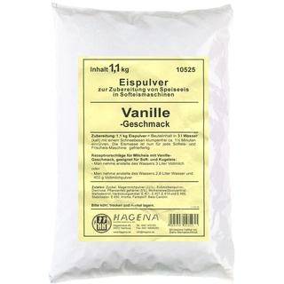 Softeispulver Vanille-Geschmack, 1,1 kg