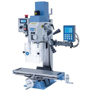 Bernardo Bohr- und Fräsmaschine KF 16 L Vario inkl. 3-Achs Digitalanzeige