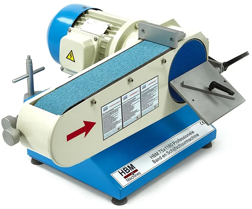 HBM 75 x 1180 Profi-Schleifer und -Tellerschleifer