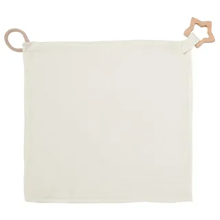nordic coast company Kuscheltuch Musselin Stern Natur | Gr.: onesize