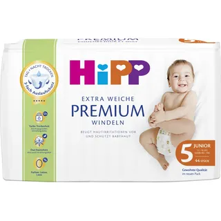 HiPP Extra Weiche Premium Windeln 5 Junior (11-16 kg)