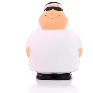 SQUEEZIES Scheich Bert - Der perfekte Antistress-Begleiter für Weltenbummler und Bürohelden - lustiges Geschenk für jeden Anlass!