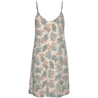 LASCANA Damen Negligé sand-beddruckt Gr.32/34