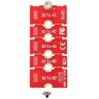 Fuzzbat 1 StüCk M2 M2PLUS NGFF NVME M.2 Extended 2230, 2242, 2260, 2280 M2 Change Long Size U.2 M.3 SSD 24BB