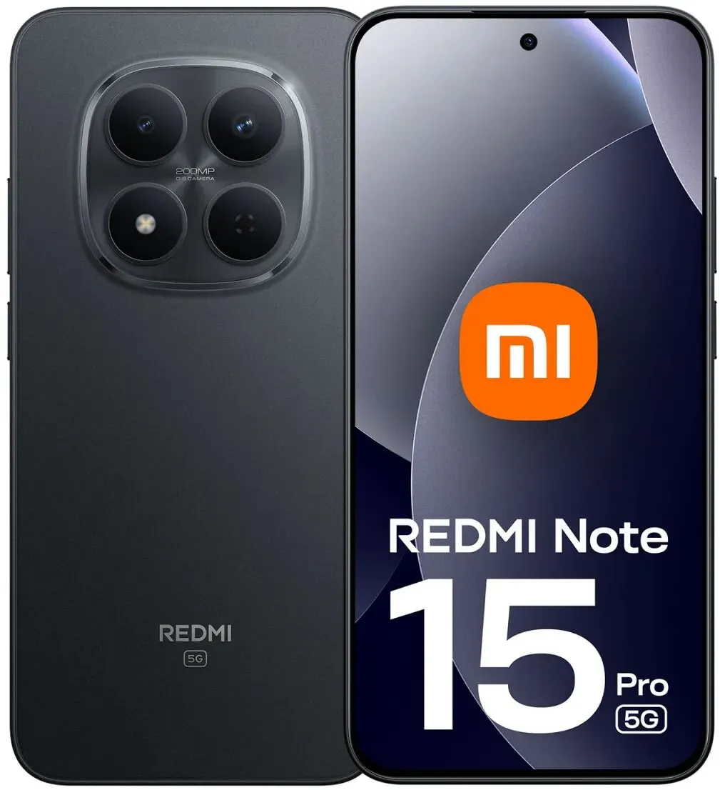 Xiaomi Redmi Note 15 Pro 5G 17,4 cm (6.83") 8 GB 256 GB 6580 mAh Schwarz