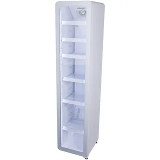 Gastro-Cool - Flaschenkühlschrank - schmal - abgerundet - weiss - LED - GCGD175