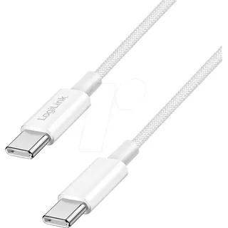 Logilink USB-C 1 m Weiß