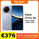 POCO F7 Pro 5G 12 GB 256 GB 512 GB NFC Globale Version Mobiltelefon ohne Ladegerät