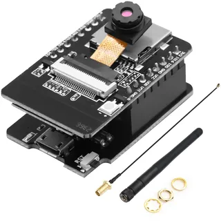 Binghe ESP-CAM WiFi Bluetooth Modul ESP-CAM Entwicklungsplatine mit OV2640 Kamara Modul + 2.4G Externe Antenne + ESP-CAM-cm das Programmiermodul mit Mini-USB kompatibel mit Arduino