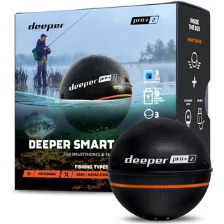 Deeper Echolot Deeper Smart Sonar Pro+ 2 Schwarz One Size