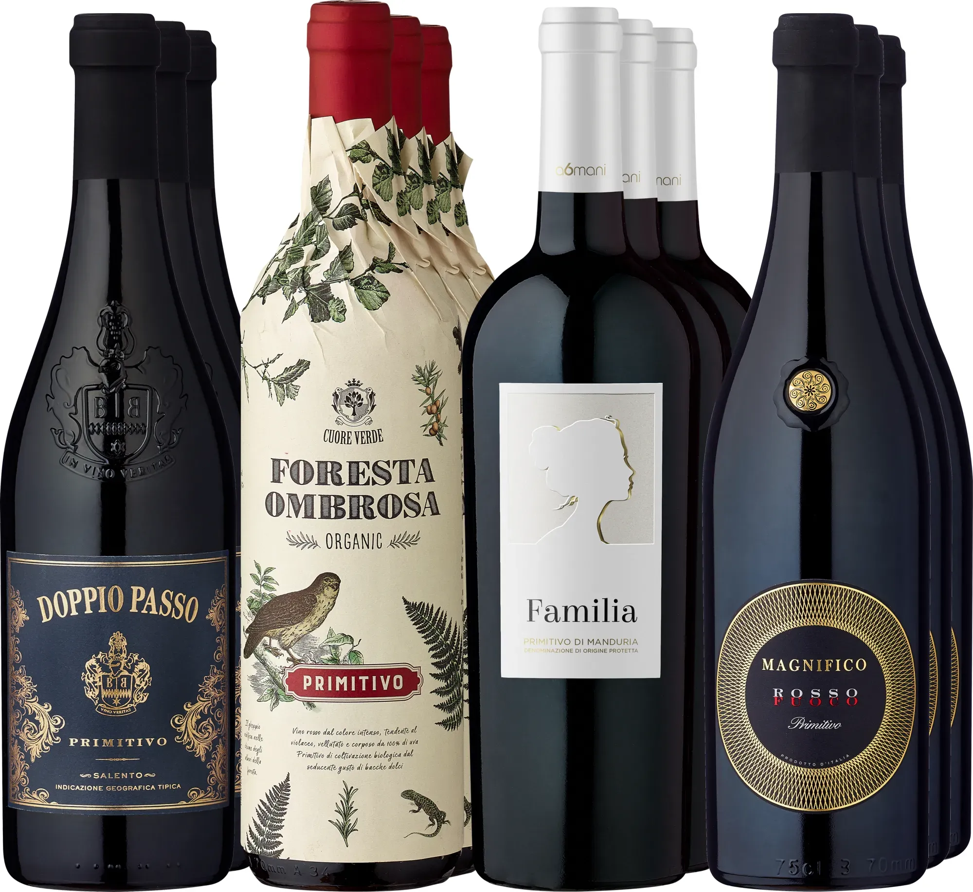 12er-Probierpaket »Primitivo-Vielfalt«