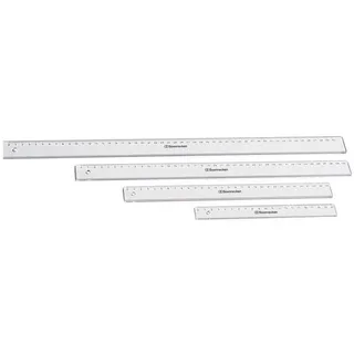 SOENNECKEN Lineal 1820 20cm Kunststoff transparent