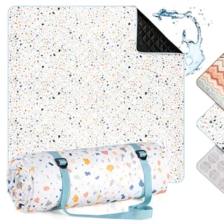 Blumtal Picknickdecke Boho/Terrazzo 200 x 200 cm
