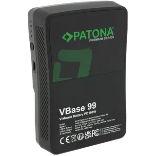 PATONA Premium V-Mount Akku VBase 99 inkl. Hardcase