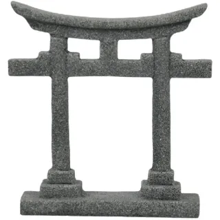 Navna Japanische Torii Tor Fisch Tanks Dekorationen Aquarien Statue Dekor Brücke Stein Ornament Für Garten Puppenhaus Zuhause Geschenk Landschaft Statue