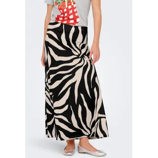 Only Maxirock Damen Bedruckt Schwarz M