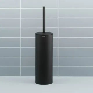Duravit D-Code Bürstengarnitur, bodenstehend, - Schwarz matt