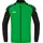 Polyesterjacke Kinder soft green/schwarz 140