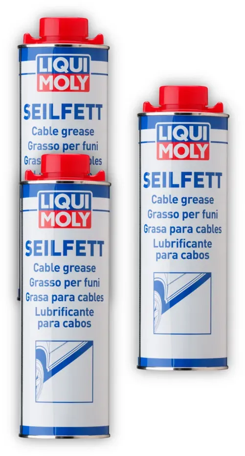 3x Schmiermittel LIQUI MOLY 6173 Seilfett Korrosionsschutz Unterbodenschutz 1 Liter