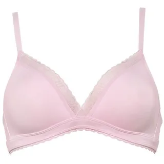 MAISON LEJABY Triangel-BH MAISONLEJABY La Petite Lejaby Triangle BH bügellos jupon rosa 80A