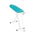 Leifheit Bügelbrett AirBoard M Solid Plus 72564, für Dampfbügeleisen, mit Steckdose, 120 x 38 cm