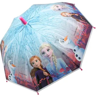 Frozen - Die Eiskönigin Anna und ELSA Kinder-Regenschirm Stock-Schirm - Klein