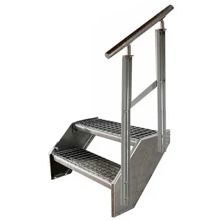 Kaminbau Mierzwa Premium Treppe 38 cm 800 mm Verzinkt