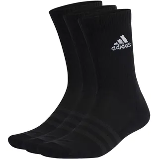adidas Cushioned Crew Socken 3er Pack Black / White 43-45
